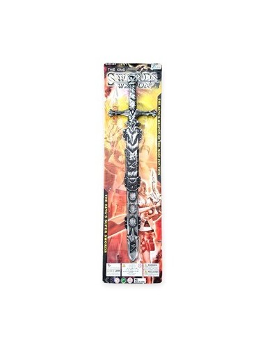 Espada Medieval 63cm C/funda En Blister 50804
