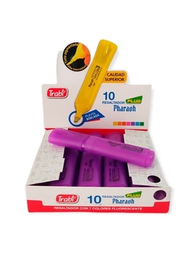 Resaltador Chato Violeta 5777/6 Trabi (b10)