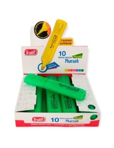 Resaltador Chato Verde 5777/1 Trabi (b10)