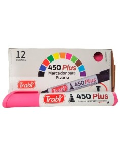 Marcador P/pizarra 450 Rosa 9525 Trabi (b12)
