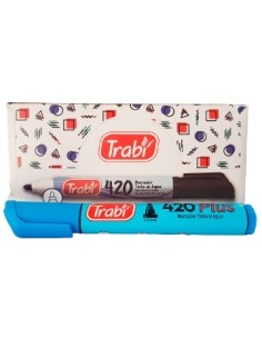 Marcador Al Agua P/redonda 420 Celeste Tr1530 Trabi (b12)