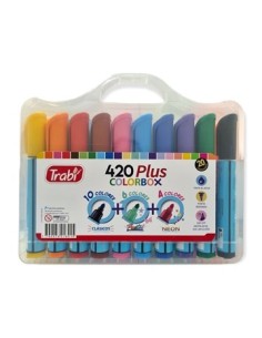 Marcador P/red X 20 Surt. En Valija 420 Plus 1621 Trabi (10/1)