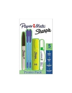 Set X5 Unid (1marcador+1resaltador+2boligrafos+1liquid 2013043 New02