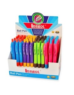 Boligrafo Azul Retractil Leegol Vision Touch 515219 515236 Pen01 (b24)
