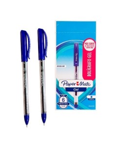 Boligrafo Gel Paper Mate Azul 2066230-2066229 New02