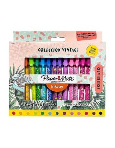 Boligrafo X16 1.0mm P/media Vintage Col. Surt Paper Mate  2152223 New02