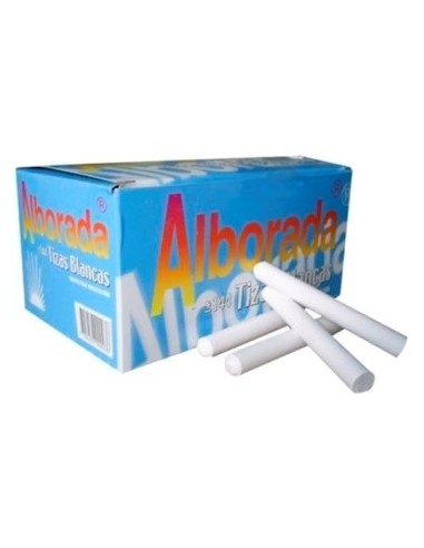 Tiza Blanca X144 Alborada Caja 518-10 (b24)