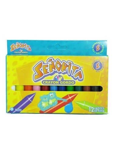 Crayon X12 Jumbo Senorita 10604 Fap02 (b24/6)