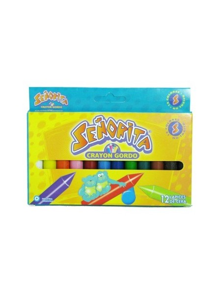 Crayon X12 Jumbo Senorita 10604 Fap02 (b24/6)