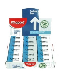 Goma Borrar Lapiz/tinta Technic Duo Maped 511710  Map01 (b36)