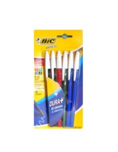 Boligrafo X6 Opaco Colores Surt. Blister 1415777-0329319055  Bic (b50)
