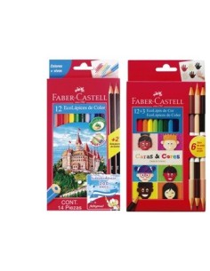 Lapices Color X12 Largo Faber 112618/120112/112614/112621 Faber-castell (b12)