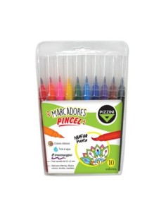 Marcador X10 P/pincel Color Surt. Pizzini 8210 Pz01