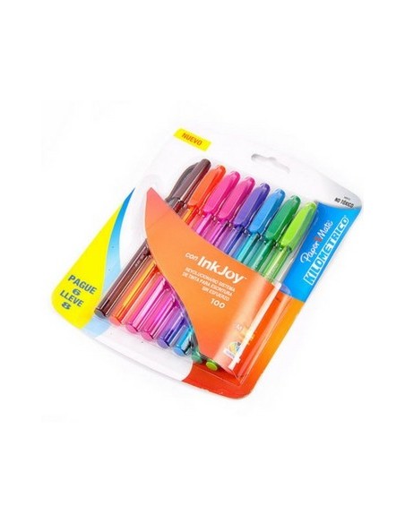 Boligrafo Paper Mate X8 Color Surt Inkjoy 100 La3853 New02 (b36)