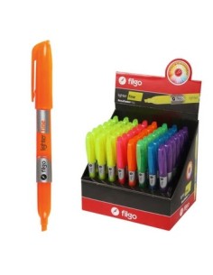 Resaltador Fino P/bis. Naranja Filgo Slf-c12-206 Fil01 (b12)