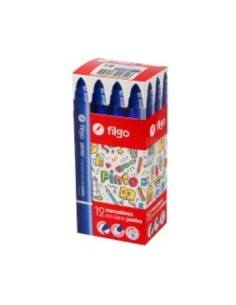 Marcador P/red. Filgo Azul Jumbo Cmj-c12-003 Fil01 (b12)