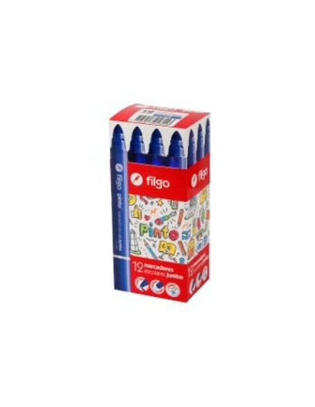 Marcador P/red. Filgo Azul Jumbo Cmj-c12-003 Fil01 (b12)