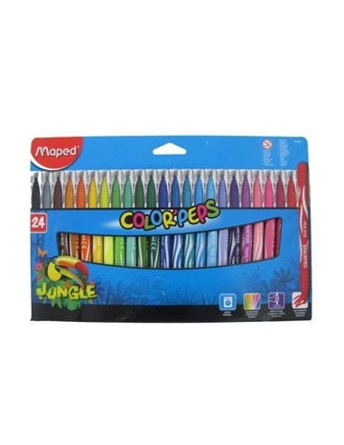 Marcadores X24 Jungle Maped 845422 Map01 -b6-