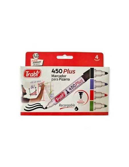 Marcador X4 Pizarra Clasicos 6935 Trabi (30/1)