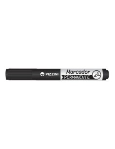 Marcador Perm. P/bis Negro Pizzini 1170ng 1171ng  Pz01
