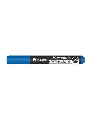 Marcador Perm. P/red Azul Pizzini 1160az Pz01