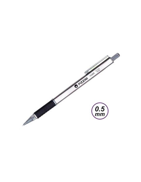 Portamina 0.5mm Metalico C/empunadera Pizzini 1435r Pz01 (b12/144)