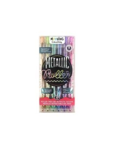 Boligrafo Gel X6 Metallic Roller Retractil 3081306 Moo01