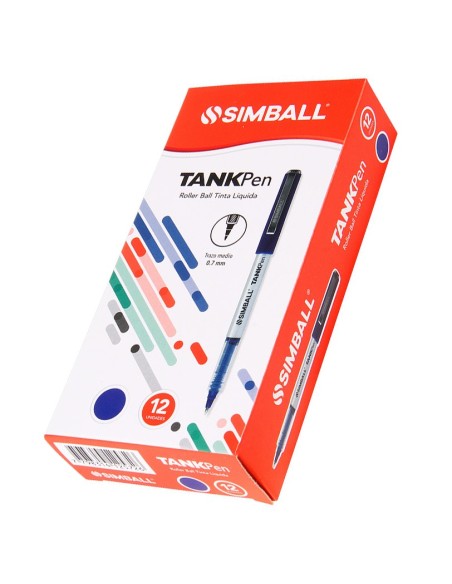 Boligrafo Roller Tank Penazul 0205070101 Spp01 (b12)