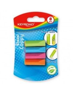 Goma Borrar Fantasia  Cappy X8 Blister Kr970702 Ie01