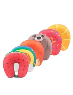 Almohadon P/cuello Estampados 68.101r Lse01 2