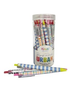 Boligrafo Retractil Azul Urban Fantasia 110013 Kir01 2