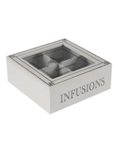 Caja Te X4div.madera 18x18x7cm 046cx8399 Dol01 2