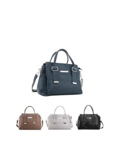 Cartera 29x22cm Pu. Agarrate Catalina Tiras Regulables. Acinv25231 Ow01 2