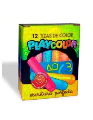 Tiza Color X 12 Playcolor 2110 804001002112 (b36) Fai01