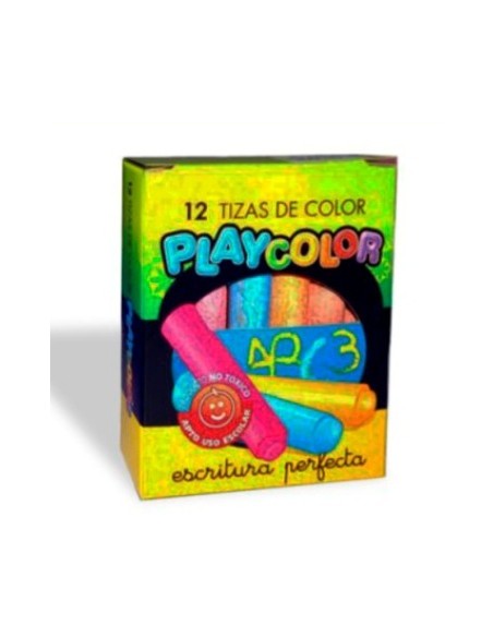Tiza Color X 12 Playcolor 2110 804001002112 (b36) Fai01
