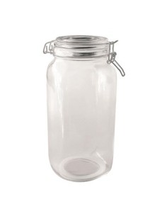 Frasco 2100ml Hermetico Vidrio C/traba Cb6521-2100 Res01