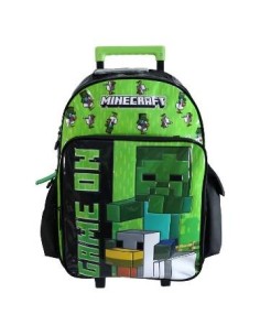 Mochila 18" Carro Minecraft Mi221 Mi310 Ck01 2