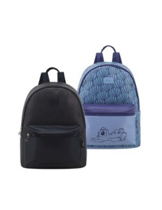 Mochila 41x30x15cm Stitch Ecocuero 2 Mod. 73.2000032 Lse01