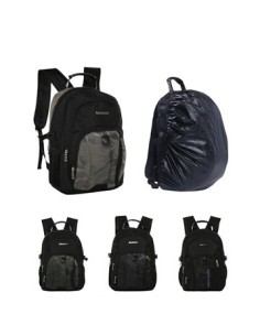 Mochila 45x30x15cm Pierre Cardin C/cierre Principal Secundario Y Dos Bolsillos.cable Usb.cobertor De Lluvia. Espalda Reforzad 2