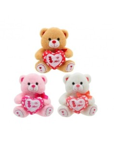 Oso 22 5cm Peluche C/corazon 615310-9 Wd02 2