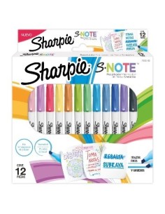 Marcadores X12 S-note Sharpie 2133103 New02