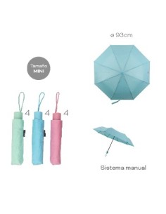 Paraguas Liso Corto Surtido Trendy 29009 Tar02 2