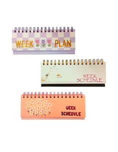 Planificador Semanal 52hj C/espiral Fantasia 28410 Col01 (b24) (f) 2