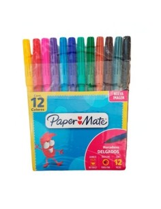 Marcadores X 12 Paper Paper Mate Delgados G1883319 New02