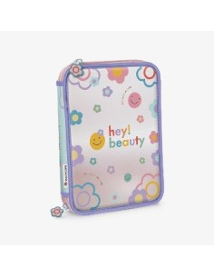 Cartuchera 2 Pisso Tornasolada Hey Beauty 5302-14 Mult02 2