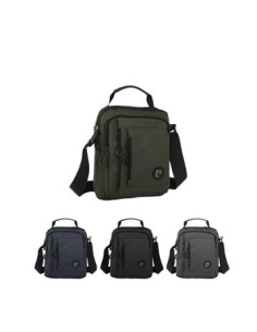 Morral 20x13x25cm Pierre Cardin Waterproof. Dos Cierres Frontales. Correa Regulables Pc3041 Ow01 2