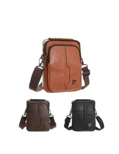 Morral 24x17x6cm Pu Pierre Cardin C/2 Divisiones Principales Y 1 Bolsillo Trasero C/ Cierre. Correa Regulable Pc3054 Ow01 2