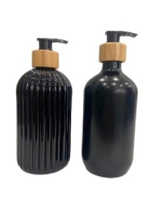 Set Ducha X2 Pzasdisp. Negro (liso Y Acanalado)  Ba3007 Vgo01