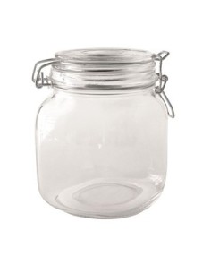 Frasco 100ml Hermetico Vidrio Tapa C/traba Cb6521-1000 Res01