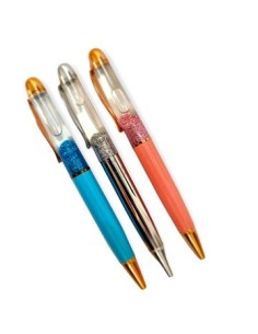 Boligrafo Metal C/liquido Glitter 24602 Col01 (b24)